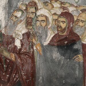 Улазак у Јерусалим, детаљ