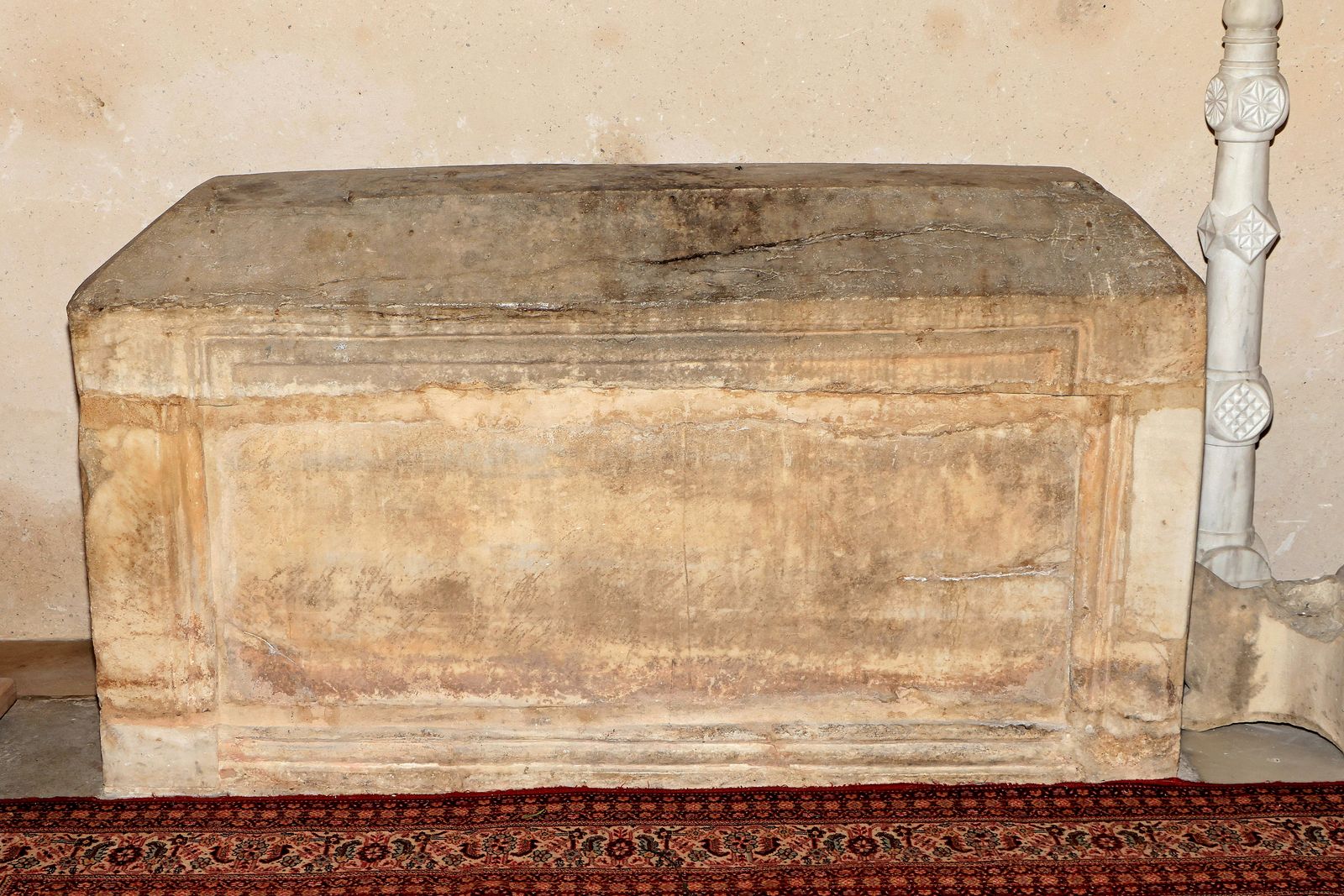 Marble sarcophagus of an unidentified person