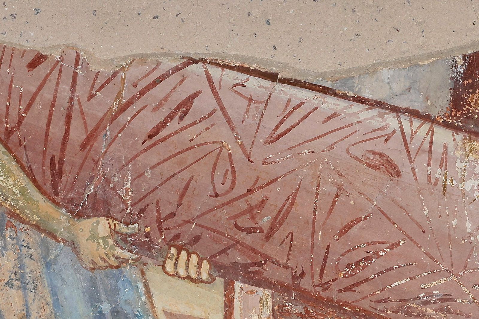 Resurrection of Lazarus, detail