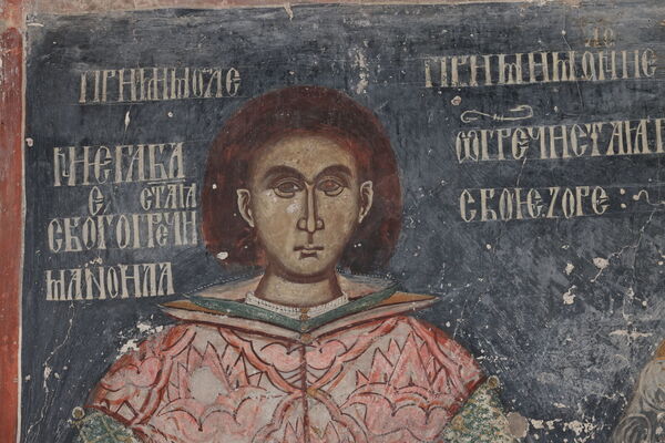 Ктиторска композиција, детаљ