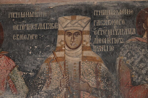 Ктиторска композиција, детаљ