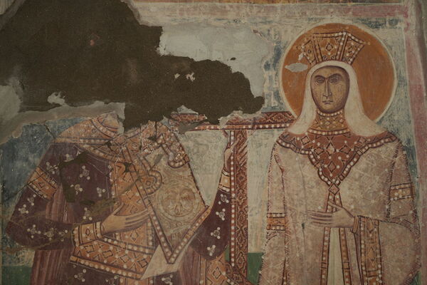 Св. Константин и Јелена, детаљ