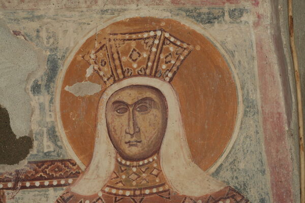 Св. Константин и Јелена, детаљ
