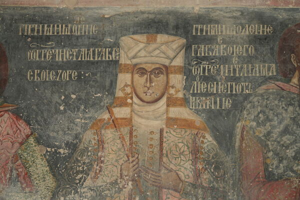 Ктиторска композиција, детаљ