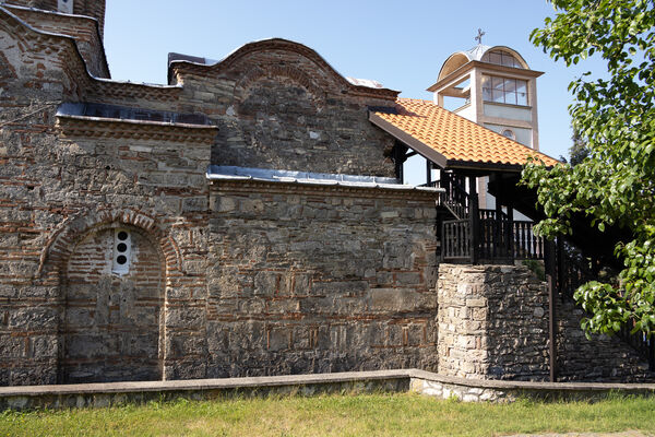 North side of the narthex