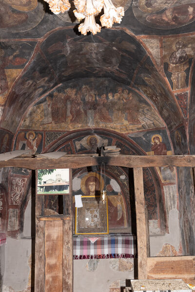Painting of the altar area