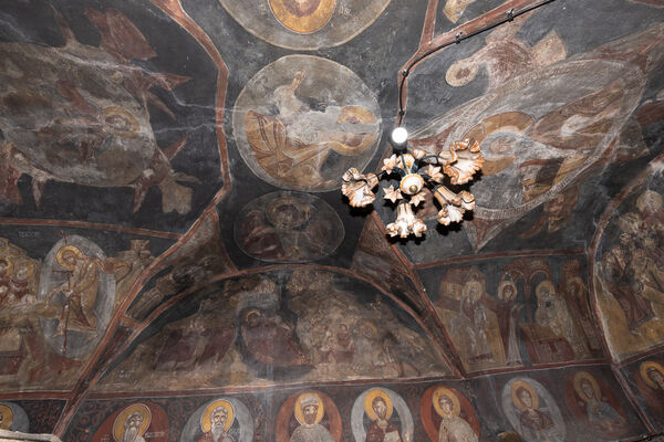 Painting on the south side of the chapel