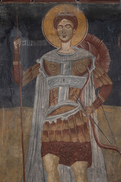 St. Demetrius, detail