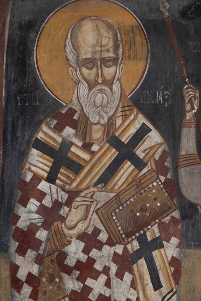 St. Nicholas, detail