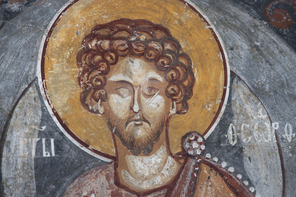 St. Theodore Tyrone, detail