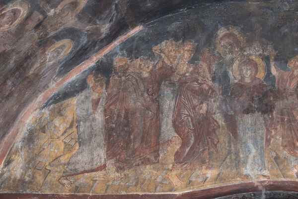 Ascension of Christ, detail