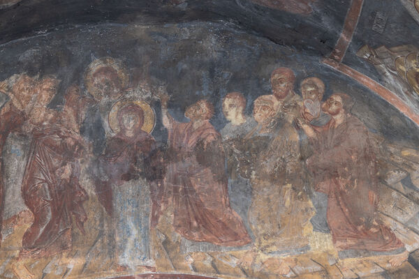 Ascension of Christ, detail