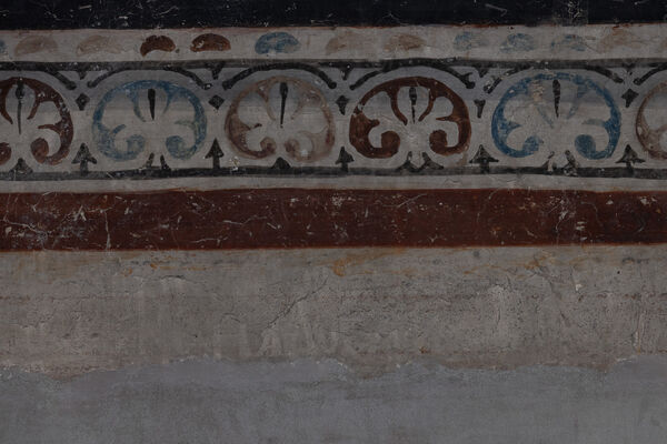 Founding inscription, detail