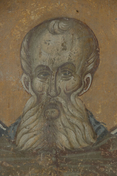 St. Sava of Jerusalem, detail