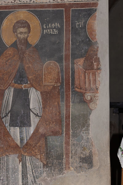 St. Stephen the New, detail