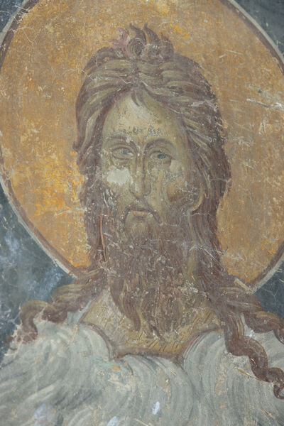 St. John the Baptist, detail