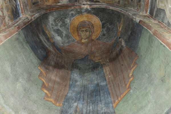 Virgin Mary Wider than Heaven, detail