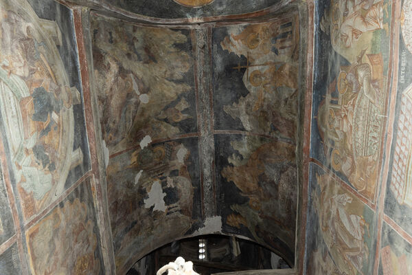 Nativity, Meeting, Myrrh-bearing Women at the Tomb, and Descent into Hades