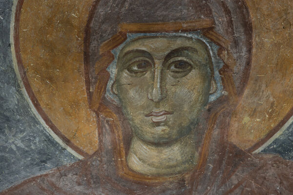 Virgin Mary Wider than Heaven, detail