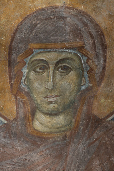 Virgin Mary Wider than Heaven, detail
