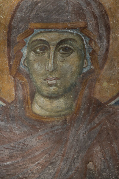 Virgin Mary Wider than Heaven, detail