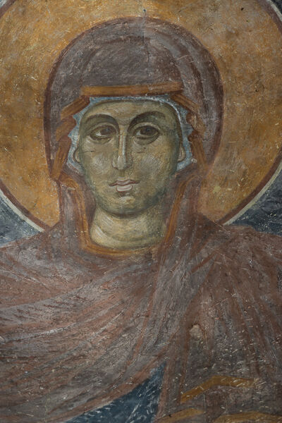 Virgin Mary Wider than Heaven, detail