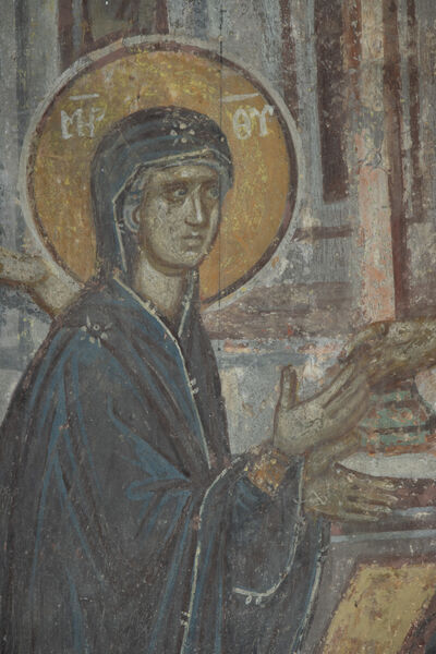 First Steps of the Virgin Mary, detail