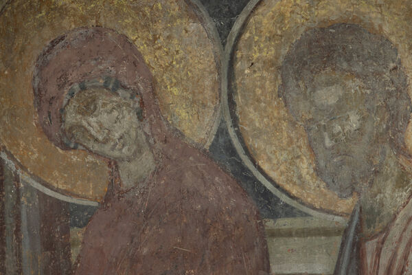 First Steps of the Virgin Mary, detail