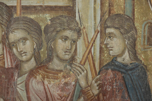 Presentation of the Virgin Mary, detail