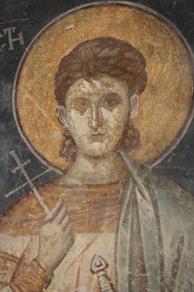 St. Nestor, detail