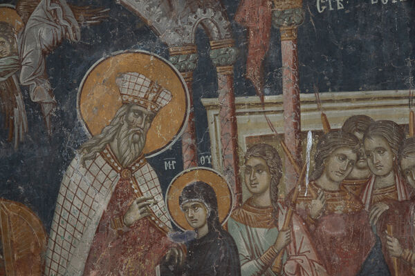 Presentation of the Virgin Mary, detail