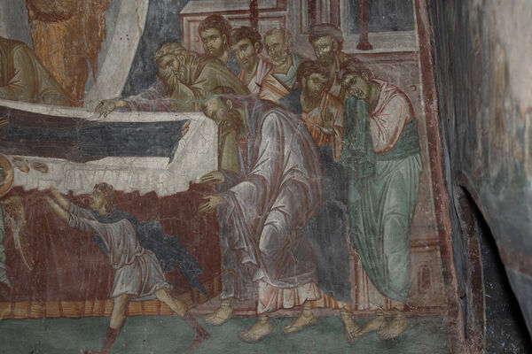 Dormition of the Virgin Mary, detail