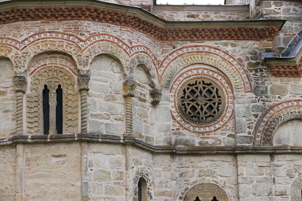 Part of the northern facade