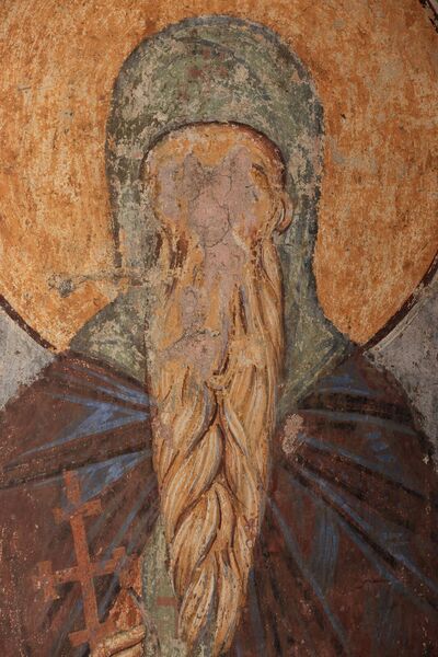 St. Simeon Nemanja, detail