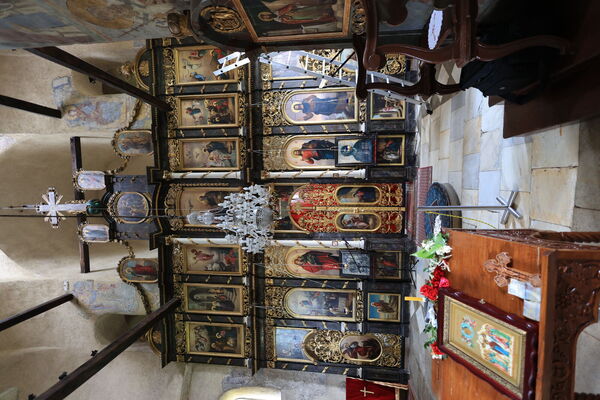 View of the iconostasis