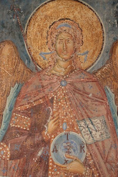 Archangel Gabriel, detail