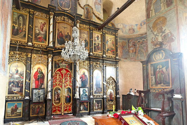 Part of the iconostasis