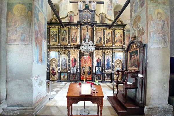 View of the iconostasis