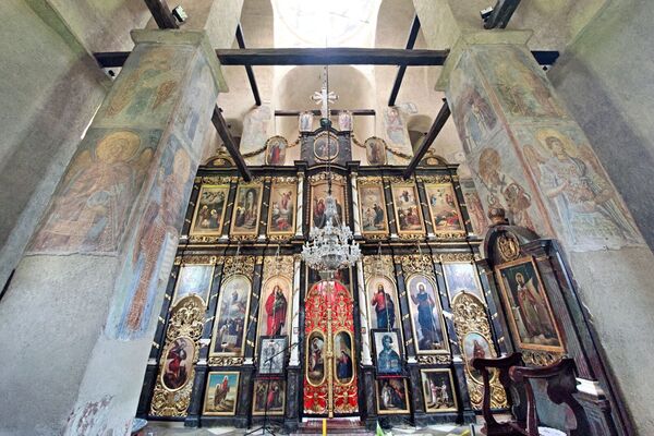 View of the iconostasis