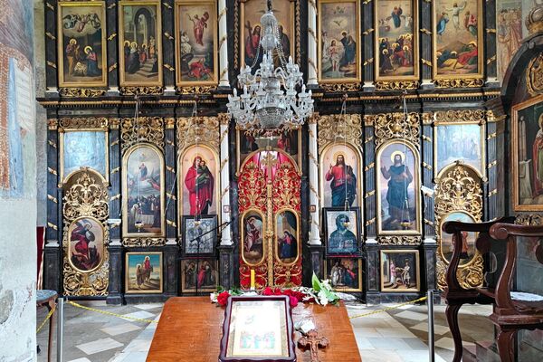 Part of the iconostasis