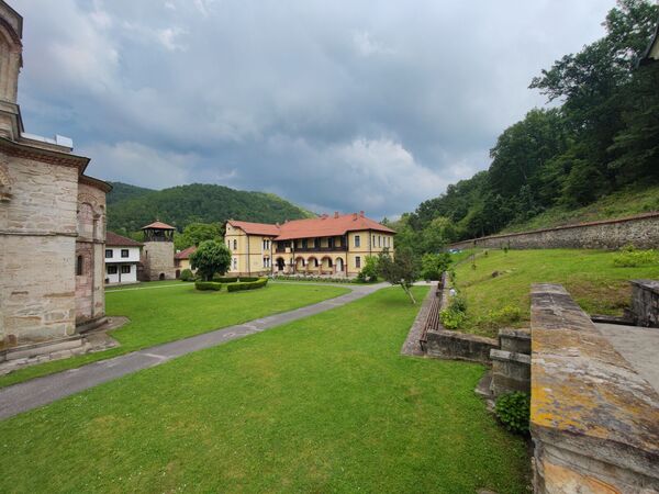 North-eastern part of the courtyard