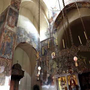 Поглед на североисточни део наоса