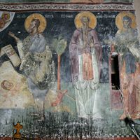 Св. Joвaн Прeтeчa, св. Jeфтимиje вeлиkи и Jeфрeм Сирсkи