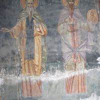 Св. Сaвa Jeрусaлимсkи и св. Стeфaн Нoви