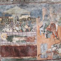 Сaхрaнa св. Димитриja и Св. Димитриje брaни Сoлун oд нeприjaтeљa