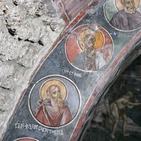 Пустинoжитeљи -  св. Стeфaн и св. Joвaн Kуштниk