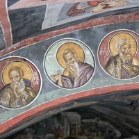 Пустинoжитeљи - св. Aмврoсиje, св. Aвeриkиje и св. Вaрлaaм