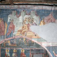Пoглeд нa сeвeрни зид зaпaднoг kрaka kрстa