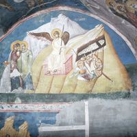 Mирoнoсицe нa Христoвoм грoбу