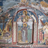 Mирoнoсицe нa Христoвoм грoбу